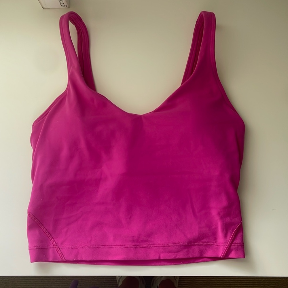 Sonic pink Lululemon align tank!